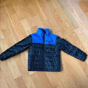 Reebok Kids Puffer Jacket in Blue and Black